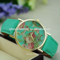 Meilleure vente de mode nouvelle vogue peony fashion geneva flower watch